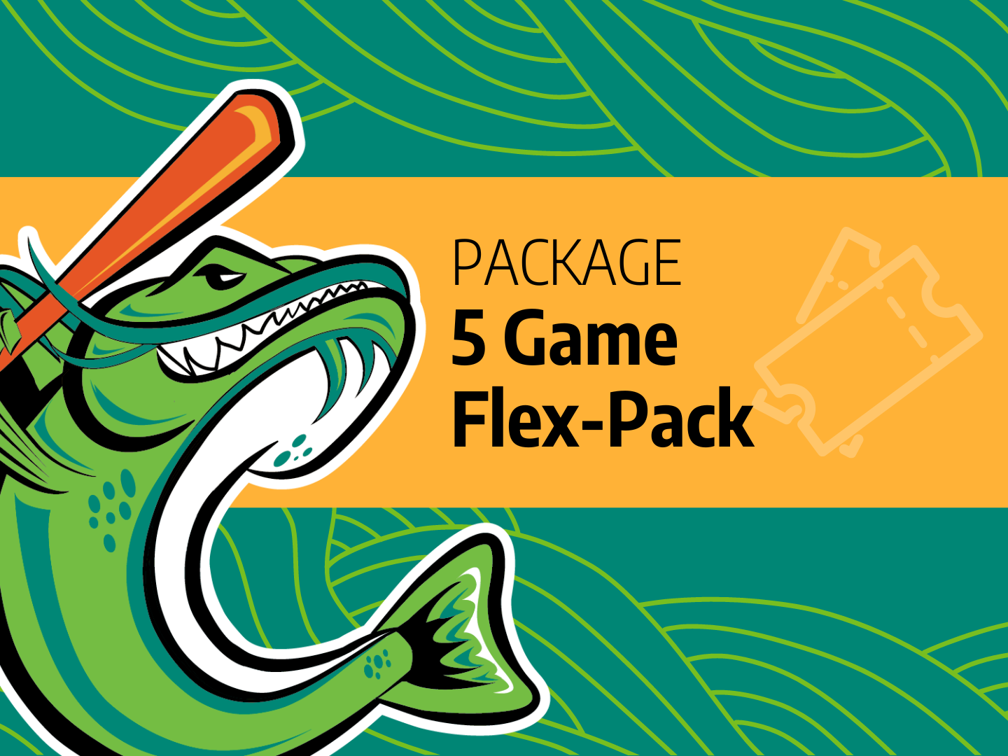 Catfish 5-Game Flex Pack
